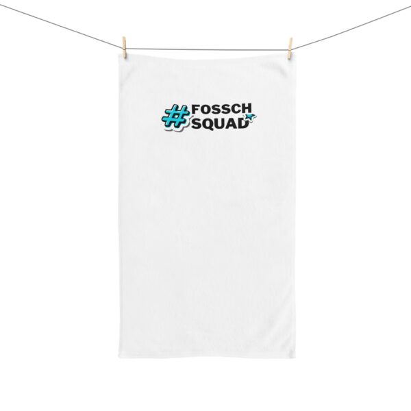 Fossch Squad Hand Towel - Fun & Unique Kitchen Towel, Personalized Bathroom Decor, Gift for Friends, Home Accessories, #FosschSquad - Image 3