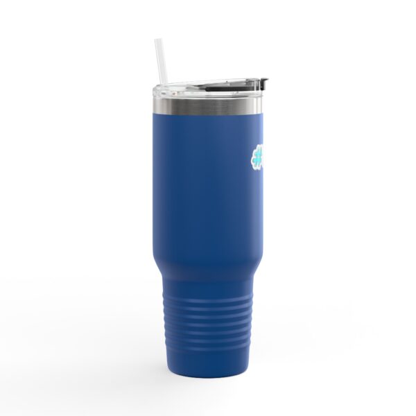 Fossch Squad Insulated Travel Mug, 40oz - Perfect for Adventures, Road Trips, Coffee Lovers, or Gifts, Durable and Stylish - Image 2